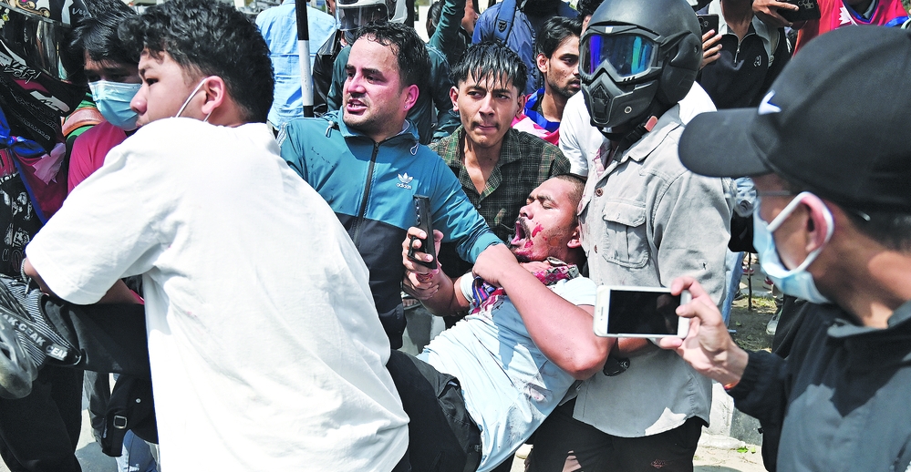 जेनजी प्रदर्शनमा १९ जनाको मृत्यु, ४२२ घाइते